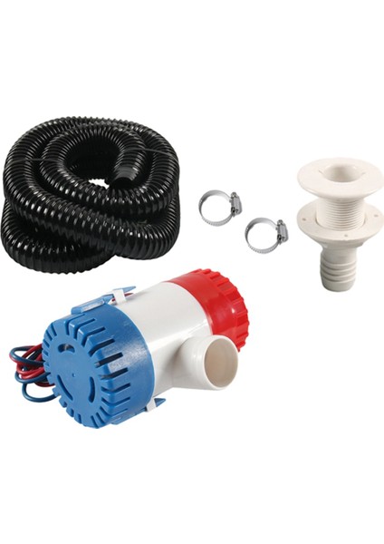 12V 1100GPH Otomatik Tekne Dalgıç Bilge Pompası Tekne Deniz Uçağı Motorlu Evler Ev Teknesi Mini Elektrikli Su Pompası (Yurt Dışından)