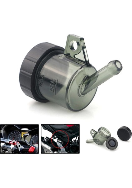 Bmw Yamaha Honda Suzuki Için Boru Braketli Evrensel Motosiklet Fren Hidroliği Deposu Rezervuar Yağ Kupası Aksesuarları (Yurt Dışından) modelleri