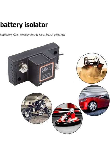 12V Vsr Voltaj Duyarlı Röle Araba Akıllı Çift Akü Kontrol Cihazı Izolatör Araba Akü Rölesi Rv Deniz Kamyonu Için (Yurt Dışından) modelleri