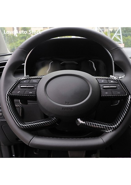 Araba Maun Rengi Direksiyon Simidi Pullu Trim Şerit Kapağı Iç Dekorasyon Hyundai Tucson Nx4 2021 2022 (Yurt Dışından) fırsatları