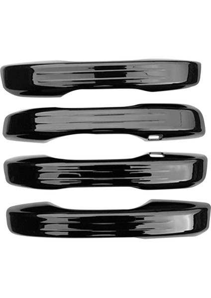 Araba Dış Kapı Kolu Kapı Kolu Dekoratif Kapak Kapı Kolu Honda Civic 11TH Nesil 2022 Siyah (Yurt Dışından)