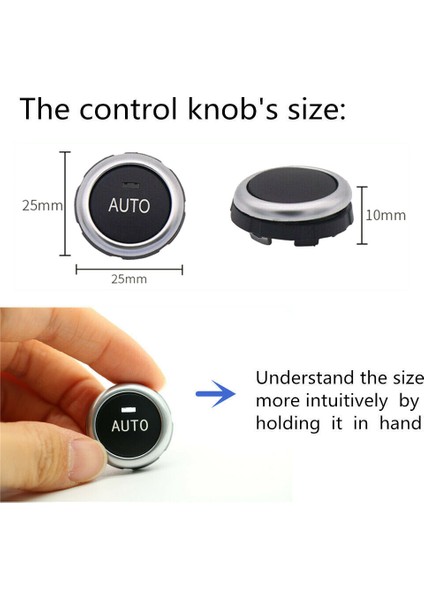 Iklim Ac Kontrol Dönme Düğmesi Düğme Anahtarı Tamir Takımı 61319393931 -Bmw X5 X6 F10 F07 F02 F15 F16 (Yurt Dışından) indirimleri