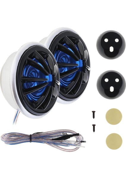 2 Adet 150W Yh-66 Araba Kornası Kubbe Tweeter Süper Güçlü Ses Hoparlörü Yüksek Hoparlör Araba Stereo Tiz Tweeter'lar Hoparlörler (Yurt Dışından)
