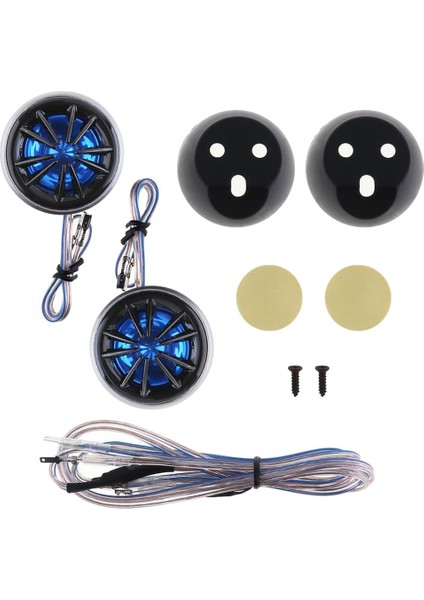 2 Adet 150W Yh-66 Araba Kornası Kubbe Tweeter Süper Güçlü Ses Hoparlörü Yüksek Hoparlör Araba Stereo Tiz Tweeter'lar Hoparlörler (Yurt Dışından)