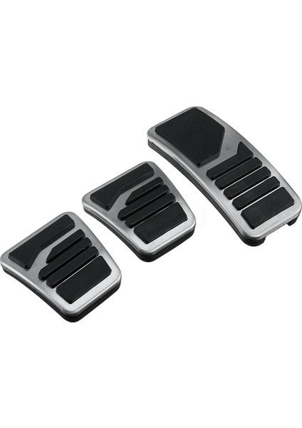 mt Araba Gaz Debriyaj Fren Pedalı Kapak Takımı Mitsubishi Pajero 3 Outlander Lancer x Eclipse Cross Kauçuk Kaymaz Ped (Yurt Dışından)