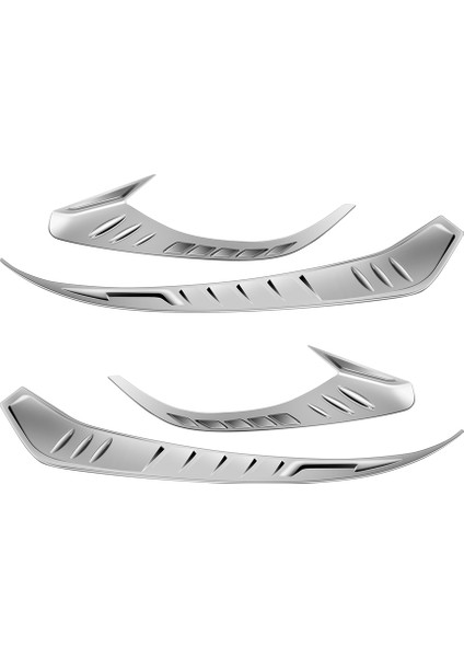 Araba Ön Farlar Kaşları Göz Kapakları Kapak Trim Kirpik Başkanı Işık Lambası Çıkartmalar Honda Hrv Hr-V Vezel 2021-2023 (Yurt Dışından)