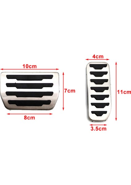 Land Rover Evoque Discovery Jaguar F-Pace Için Gaz Pedalı Fren Pedalı Araba Aksesuarları (Yurt Dışından) fırsatları