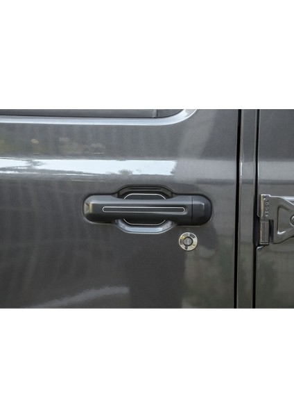 Dış Kapı + Bagaj Kapağı Kolu Kase Kapağı Döşemesi 2018 2019 2020 2021 2022 Jeep Wrangler Jl Aksesuarları (Yurt Dışından)