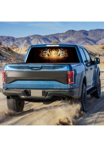 A166 Kamyon Suv Pickup Için 3D Arka Ön Cam Etiketi Güneşlik Dekor Arka Pencere Camı Posteri 168X74 CM/66X29 Inç (Yurt Dışından) modelleri