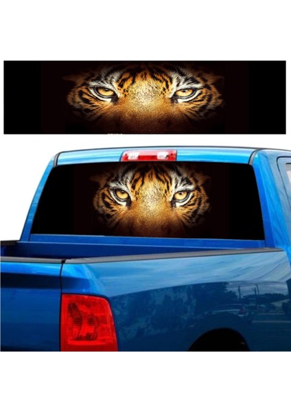 A166 Kamyon Suv Pickup Için 3D Arka Ön Cam Etiketi Güneşlik Dekor Arka Pencere Camı Posteri 168X74 CM/66X29 Inç (Yurt Dışından) indirimleri