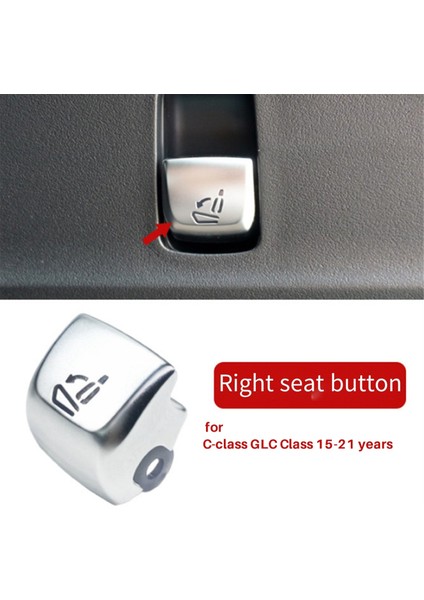 Araba Sağ Taraf Koltuk Anahtarı Düğmesi Onarım Düğmesi Kapağı Mercedes-Benz C-Class W205 Glc W253 2015-2021 Koltuk Düğmesi (Yurt Dışından) fiyatları
