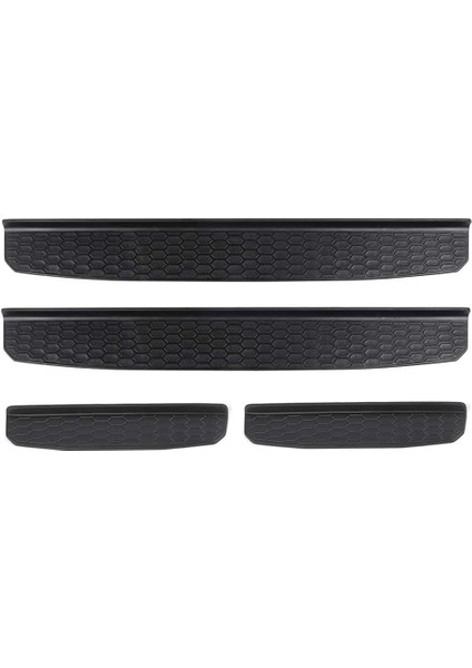 Kapı Eşiği Koruyucuları Giriş Sürtünme Plakası Kapağı Jeep-Wrangler Jl 2018-2022 Jt 2020-2022 Aksesuarları (Yurt Dışından)