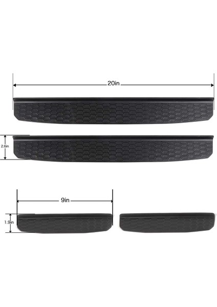 Kapı Eşiği Koruyucuları Giriş Sürtünme Plakası Kapağı Jeep-Wrangler Jl 2018-2022 Jt 2020-2022 Aksesuarları (Yurt Dışından) indirimleri