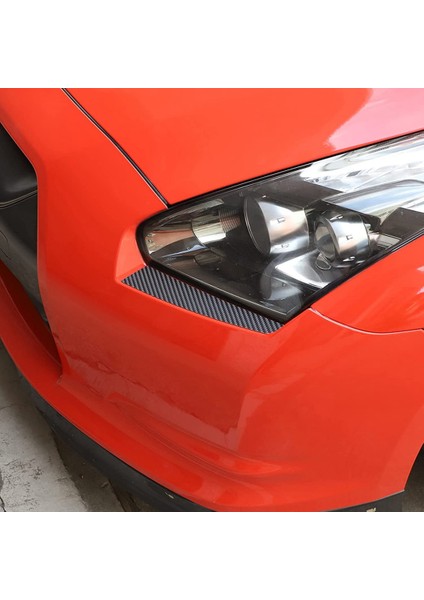 Karbon Fiber Far Göz Kapağı Göz Kapağı Kaş Kapağı Nissan Gtr R35 2008-2016 Aksesuarları (Yurt Dışından) modelleri