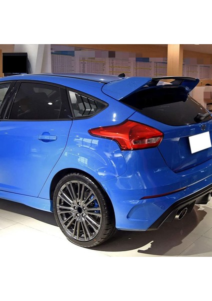 Arka Yan Pencere Panjurları Ford Focus St Rs Mk3 Hatchback 2012-2018 Aksesuarları Hava Firar Kepçe Kapağı, Karbon Fiber (Yurt Dışından) indirimleri