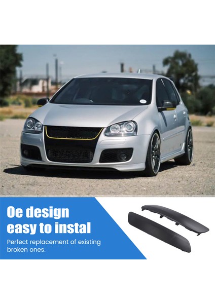 Ön Tampon Kapağı Trim Kalıbı Vw Gtı Jetta 5 Mk5 2005-2010 Için Tampon Kalıbı 1K0807717B 1K0807718B (Yurt Dışından)