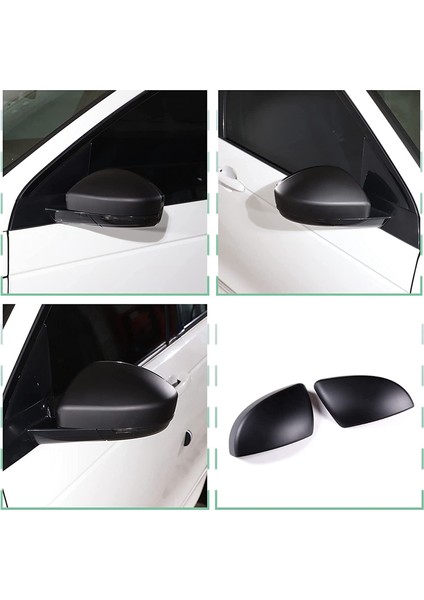 Land Rover Evoque Discovery Için Jaguar F-Pace X761 Için Dikiz Aynası Kapağı Yan Ayna Koruyucu Kaplama, Mat Siyah (Yurt Dışından) indirimleri