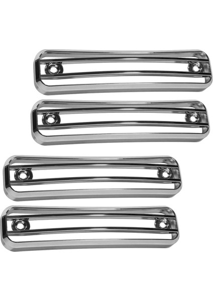 Hummer H2 2003-2009 Aksesuarları Için Side Marker Guard Trim Yan Işık Koruyucu Kapak - 4'lü Paket (Yurt Dışından)