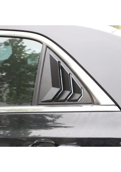 Yan Pencere Panjurları Hava Firar Kepçe Gölgeler Kapak Panjur Abs Chrysler 300C 2015-2022 Aksesuarları Için (Siyah) (Yurt Dışından) indirimleri