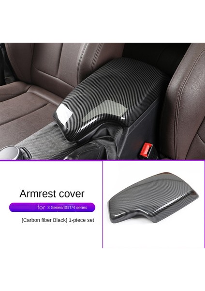 Bmw F30 F32 F34 2013-2019 Için Karbon Fiber Merkezi Konsol Kol Dayama Kapağı Koruma Trim (Yurt Dışından) modelleri