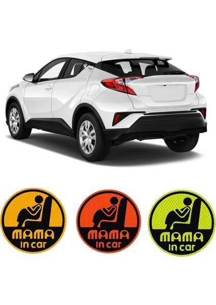 Mama Arabada Hamile Araç Sticker Pvc Renkli Çıkartmalar Nissan X-Traıl Qashqai Carola Vios A Için Sticker (Yurt Dışından) fırsatları