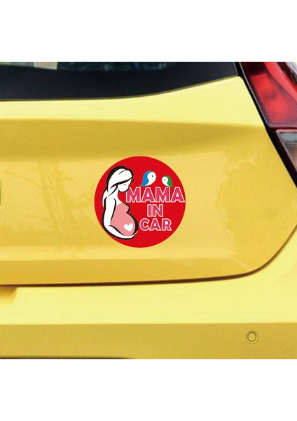 Mama Arabada Hamile Araç Sticker Pvc Renkli Çıkartmalar Nissan X-Traıl Qashqai Carola Vios A Için Sticker (Yurt Dışından) indirimleri