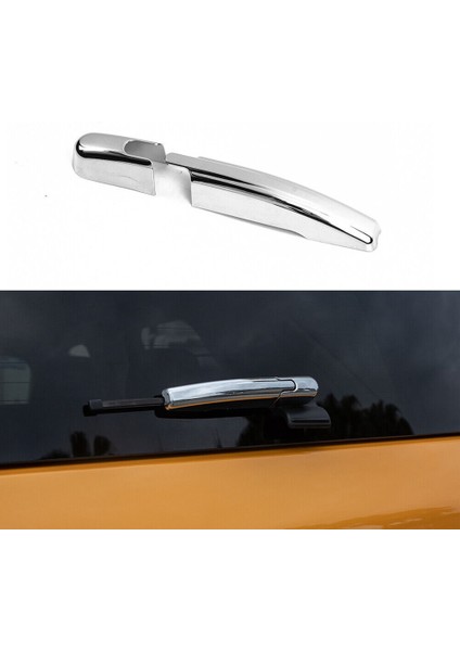 Araba Arka Silecek Dekorasyon Kapak Çıkartmalar Trim Için Ford Bronco Sport 2021 2022 Dış Aksesuarlar, Abs Gümüş (Yurt Dışından) fiyatları