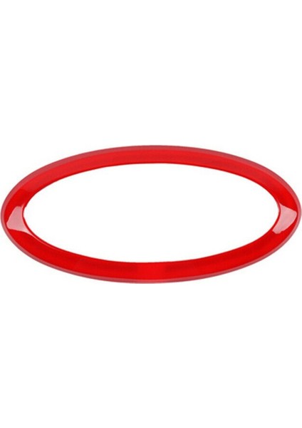 Ön Izgara Merkezi Logo Amblem Rozet Halka Kapak Ford F150 2021 2022 Aksesuarları, Kamera Olmadan Abs Kırmızı (Yurt Dışından)