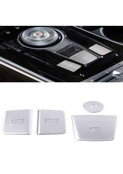 Kia Carnival Ka4 2021 2022 Alüminyum Alaşımlı Araba Motoru Başlat Durdur Itme Kapağı El Freni Düğmesi Kapağı Trim Kırmızı (Yurt Dışından) fiyatları