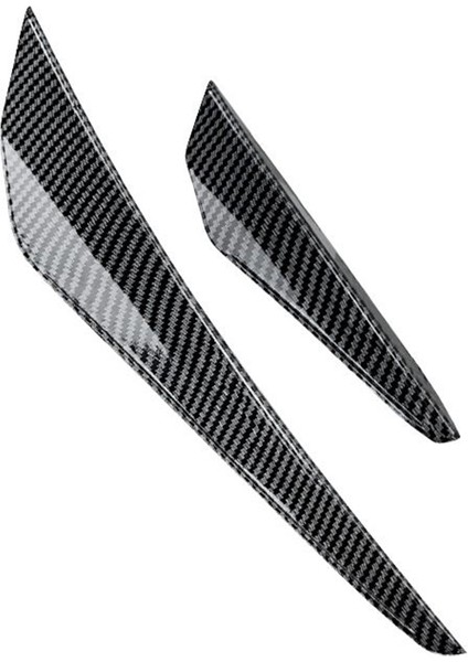 Araba Karbon Fiber Ön Tampon Yan Splitter Spoiler Trim Sis Lambası Canard Vw Golf Mk8 Standart Gtı Rline 2021-2023 (Yurt Dışından) fiyatları