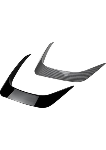 Araba Ön Tampon Splitter Spoiler Trim Sis Lambası Canard Bmw X1 U11 M Spor 2023+ Karbon Fiber Araba Styling (Yurt Dışından)