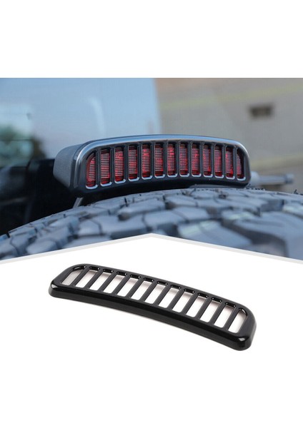 Ford Bronco 2021 2022 Aksesuarları Siyah Için 3rd Üçüncü Yüksek Fren Lambası Lamba Kapağı Trim (Yurt Dışından) fiyatları