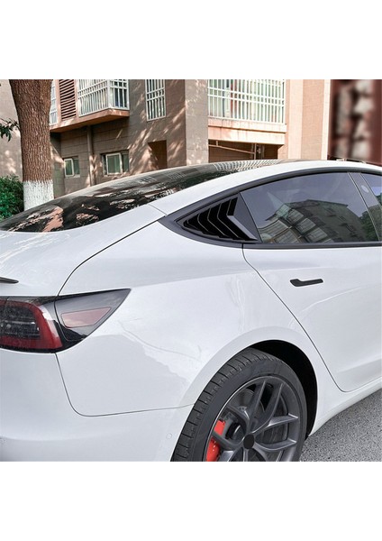 Araba Arka Yan Pencere Panjurları Hava Menfezi Kepçesi Gölgelik Örtüsü Perde Trimi Tesla Model 3 2017-2023 Y 2020+,A (Yurt Dışından)