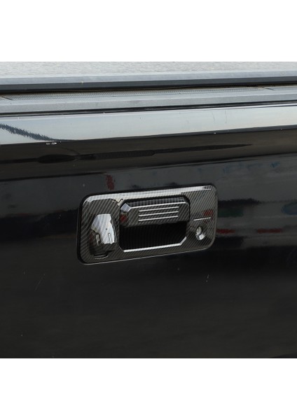 Toyota Tundra Tacoma 2014-2021 Için Araba Arka Kapı Bagaj Kapağı Kolu Anahtarı Düğme Kapağı Bagaj Kolu Trim Aksesuarları (Yurt Dışından) modelleri