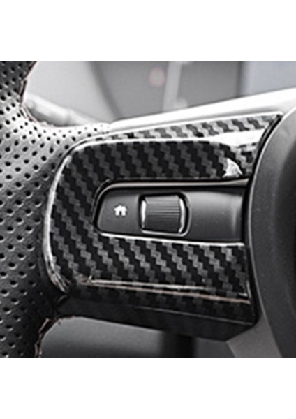 Karbon Fiber Direksiyon Yan Düğme Dekorasyon Trim Dekor Etiket Honda Fıt Jazz 2021 Için (Yurt Dışından) modelleri