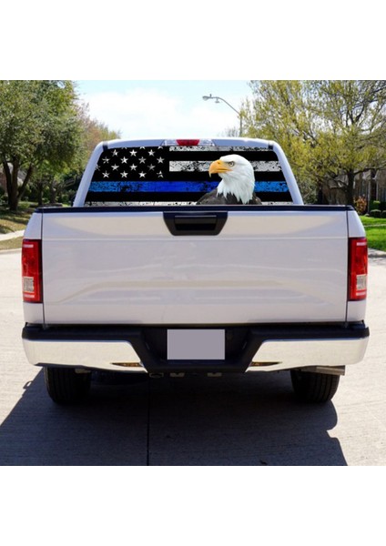 A157 Kamyon Suv Kamyonet 3D Arka Cam Sticker Güneşlik Dekoru Arka Cam Poster 165 x 56CM / 65 x 22 Inç (Yurt Dışından) indirimleri