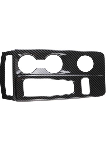Araba Karbon Fiber Stil Araba Kontrol Vites Paneli Trim Ford Ranger 2023+ Için Su Bardağı Tutucu Ayar Kapağı (Yurt Dışından)