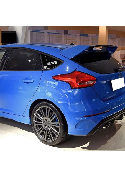 Arka Yan Pencere Panjurları Ford Focus St Rs Mk3 Hatchback 2012-2018 Aksesuarları Hava Firar Kepçe Kapağı, Parlak Siyah (Yurt Dışından) indirimleri