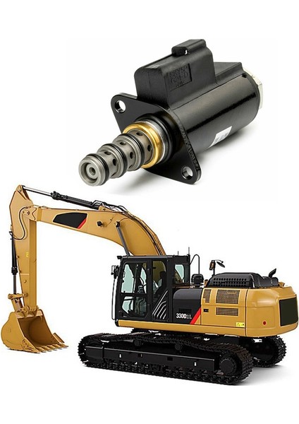 Caterpillar E320B/C/D 315C 325C 1211491 KWE5K-31 G24DA30 Cat Için 121-1491 Ekskavatör Döner Solenoid Valf (Yurt Dışından) fırsatları