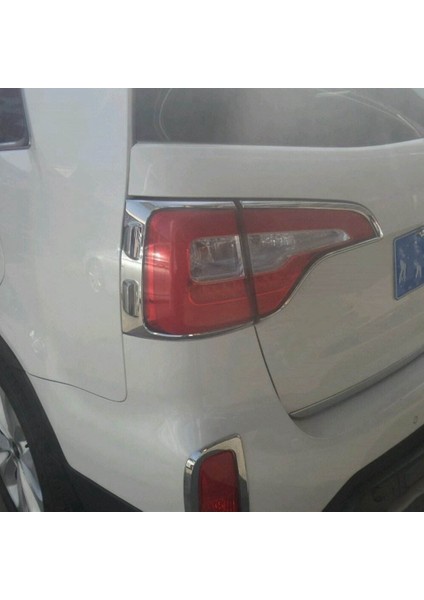 Kia Sorento 2013 2014 2015 Abs Krom Arka Lamba Kapağı Trimi Arka Lambalar Lamba Koruyucu Çerçeve Aksesuarları (Yurt Dışından) modelleri
