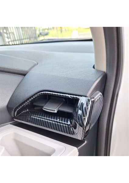 Toyota Veloz 2022-2024 Karbon Fiber Araba Orta Gösterge Paneli Yan Hava Çıkış Kapağı Döşeme Iç Aksesuarlar (Yurt Dışından)