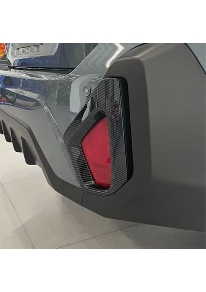 Subaru Crosstrek 2023 2024 Için Araç Arka Sis Lambası Aydınlatma Koruması Trim Aksesuarları Abs Karbon Fiber (Yurt Dışından) indirimleri