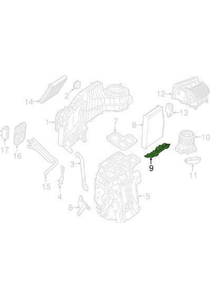 A2468300142 Araba Klima Hava Filtresi Kapağı Kapağı Mercedes-Benz Gla X156 A180 A200 A260 A45 B180 B200 B260 12-19 (Yurt Dışından) modelleri