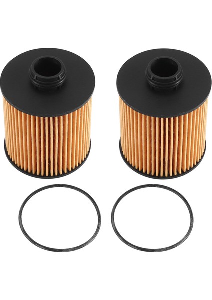 2 Adet Araba Yağ Filtresi Peugeot 3008 408 308 308S 508 4008 5008 Citroen C4 C5 1.6t 2013-2014 1612565980 9807989080 (Yurt Dışından)