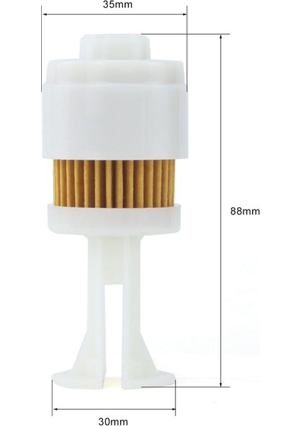 5 Adet Yakit Filtresi 15412-93J00 65L-24563-00 35-888289T2 Yamaha Suzuki Mercury 18-7936 Dıştan Takma Motor Için (Yurt Dışından) fiyatları