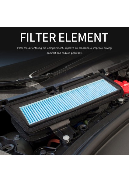 Tesla Model 3 2021 Hava Filtresi Aksesuarları Harici Için Araç Klima Giriş Filtresi Değişimi (Yurt Dışından) fiyatları