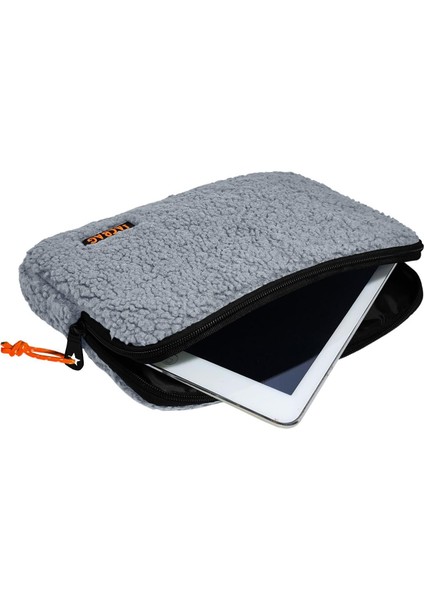 Teddy Açık Gri/turuncu Peluş Erkek Çocuk Tablet Çantası fiyatları