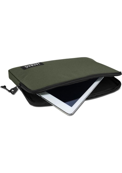 Haki Yeşil Erkek Çocuk/yetişkin Tablet Çantası/kılıfı (Suya Dayanıklı Malzeme)