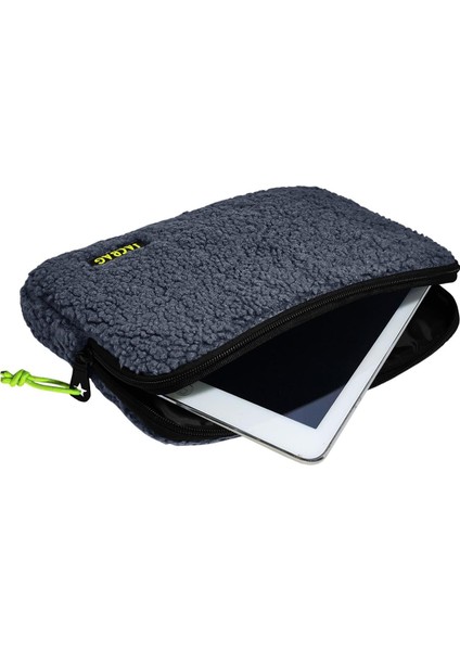 Teddy Gri/sarı Peluş Erkek Çocuk Tablet Çantası