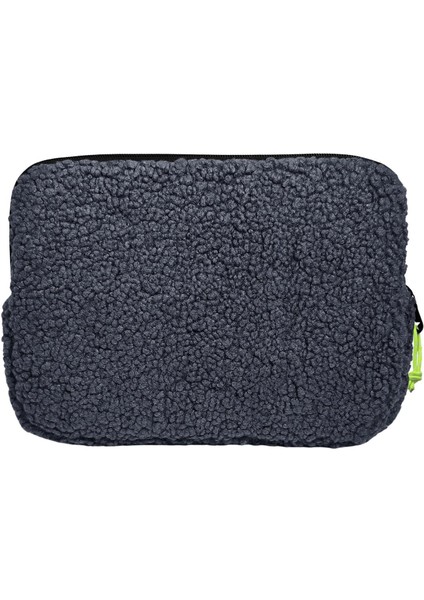 Teddy Gri/sarı Peluş Erkek Çocuk Tablet Çantası